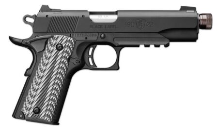 1911-22 Black Label Full Size Suppressor Ready with Rail