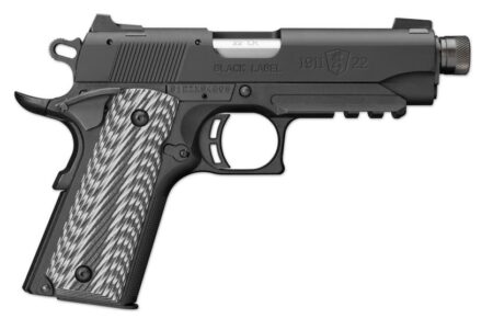 1911-22 Black Label Compact Suppressor Ready with Rail