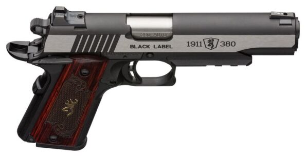 1911-380 Black Label Medallion Pro with Rail