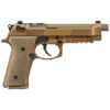Beretta M9A4 G Full Size FDE 9mm Pistol optic ready 3 18 round magazines - Image 2