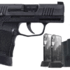 Sig Sauer P365 TACPAC 9mm Pistol Night Sights 3 Mags and Holster - Image 2