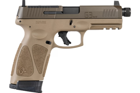 taurus g3 tactical 9mm luger (9x19 para) single shot 17 rounds 4 5 barrel