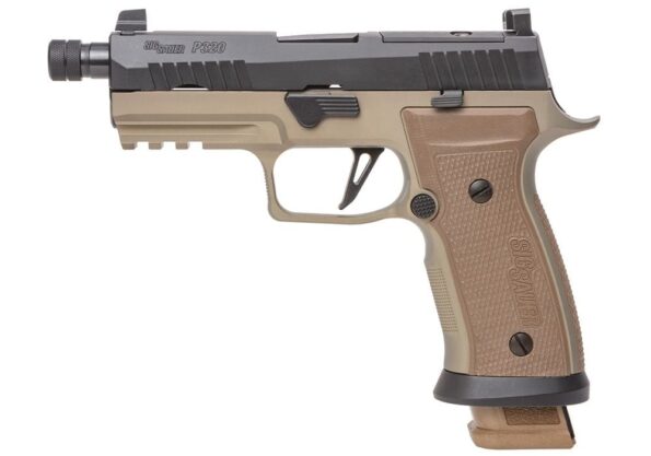 sig sauer p320axg combat 9mm luger (9x19 para) striker 21 rounds 4 5 barrel