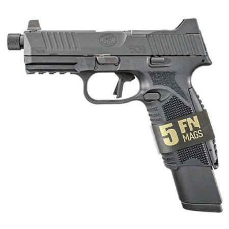 fn 509 tactical 9mm luger (9x19 para) semi automatic 17 24 rounds 4 5 barrel