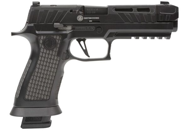 sig sauer p320 spectre comp blackout 9mm luger (9x19 para) semi automatic 10 rounds 4 6 barrel