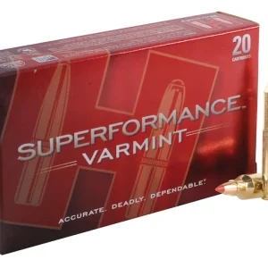Shop Hornady Superformance Varmint 204 Ruger Ammo 40 Grain Hornady V-Max Polymer Tip 500rounds for sale